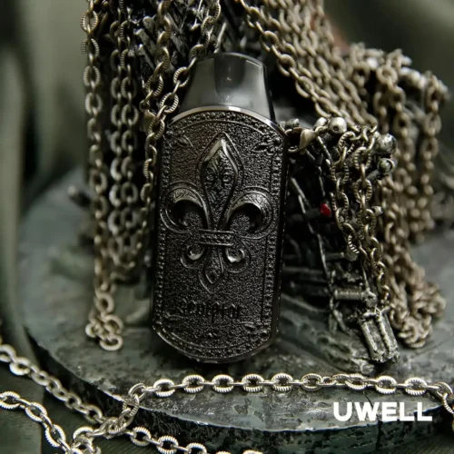 Alternative view of UWELL SCULPTOR 雕塑家 11W 小煙主機｜精緻電鍍金屬雕刻工藝