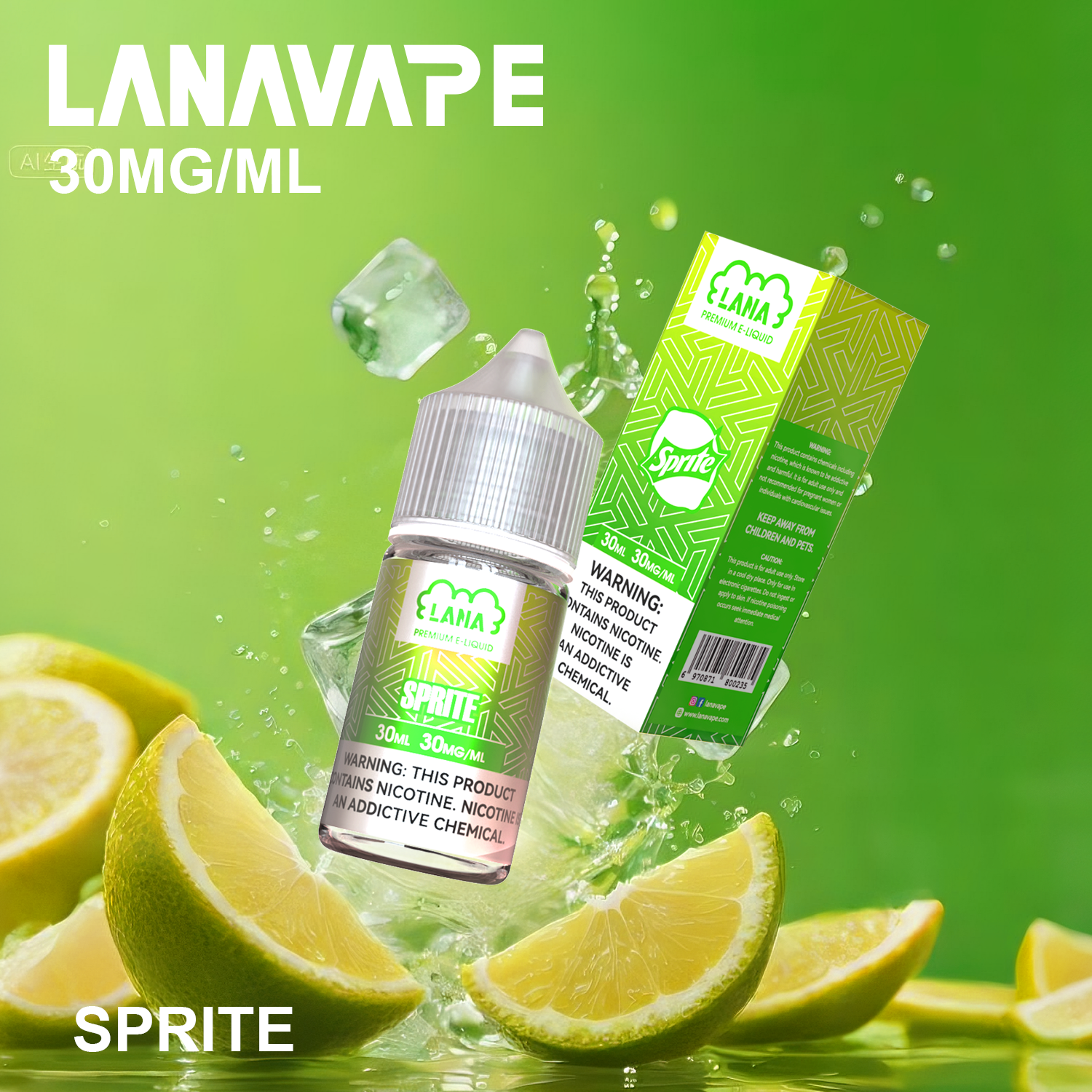 LANA 拉娜煙油 30ml 瓶裝|30MG 冰感強勁・清涼口感升級:圖片 11