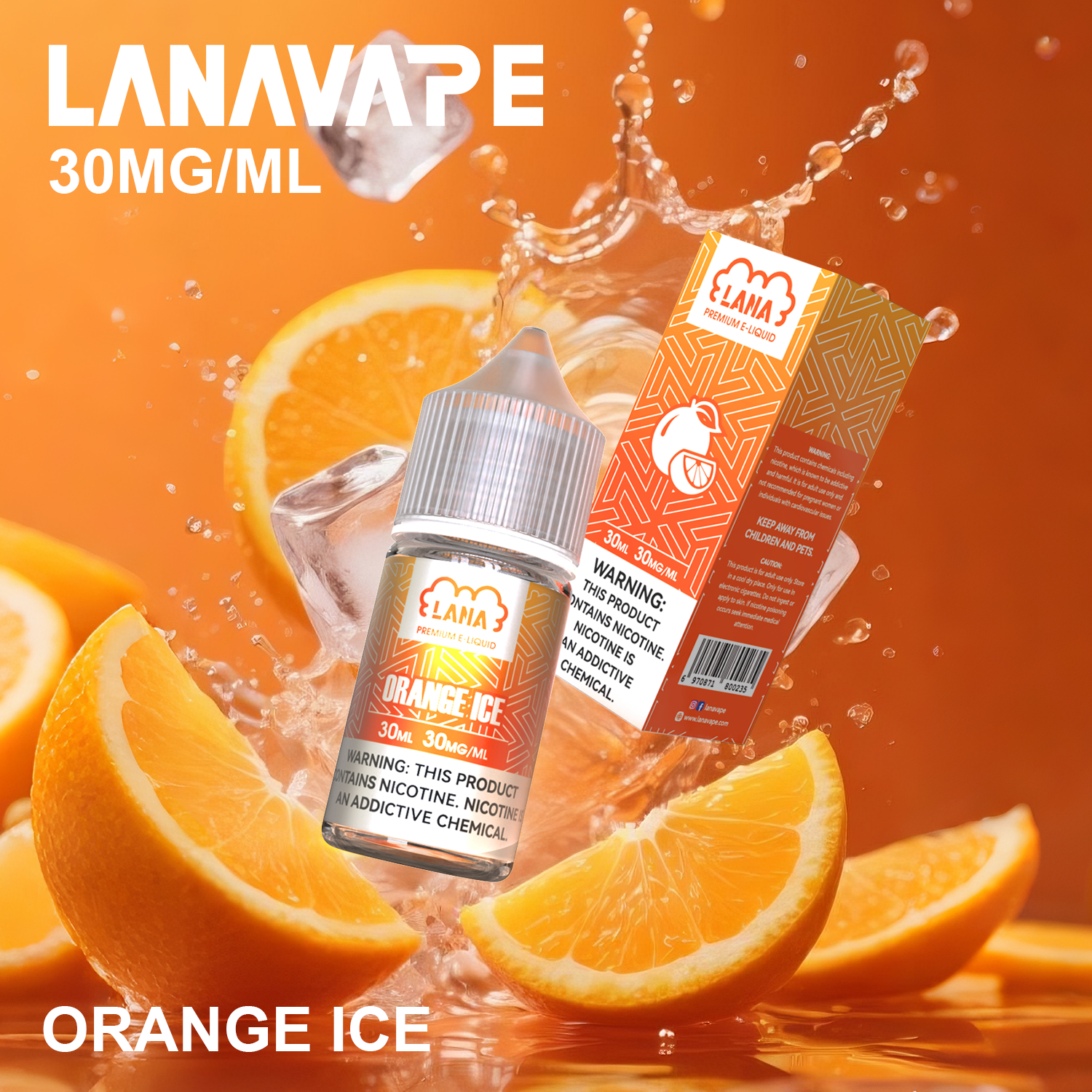 LANA 拉娜煙油 30ml 瓶裝|30MG 冰感強勁・清涼口感升級:圖片 10